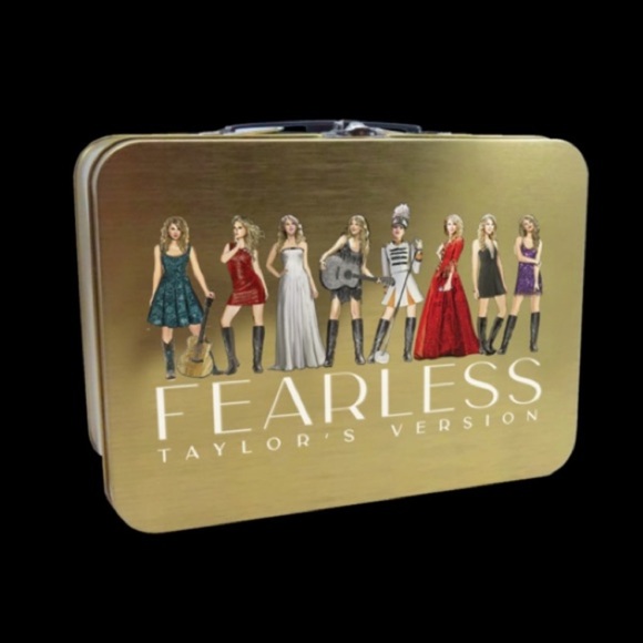NEW Taylor Swift Fearless Gold Lunch Box - Picture 5 of 9